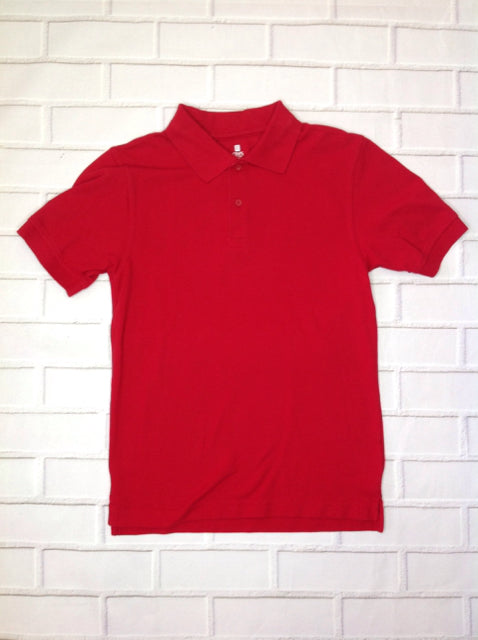 Chaps Red Solid Top