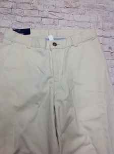 Chaps Tan Solid Pants