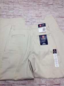 Chaps Tan Solid Pants