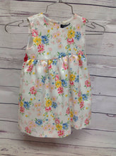 Chaps White Print Dress