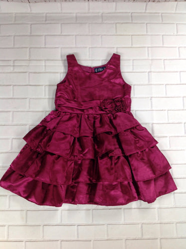 Chaps Wine Solid Dress