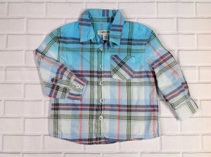 Cherokee Baby Blue & Red Top