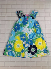 Cherokee Blue Print Floral Dress
