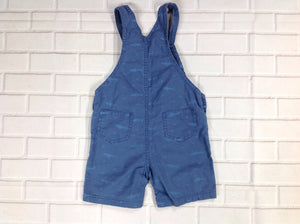 Cherokee Blue Print Shortalls