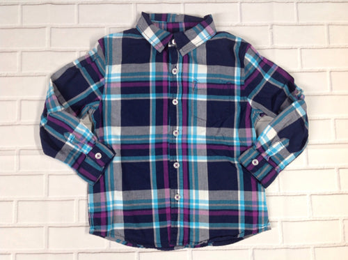 Cherokee Blue Print Top