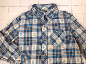 Cherokee Blue Print Top