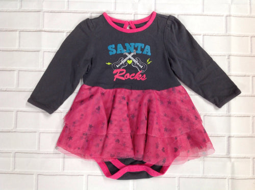 Cherokee Gray & Pink One Piece