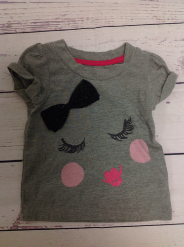 Cherokee Gray & Pink Top