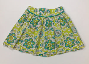 Cherokee Green & White Skirt