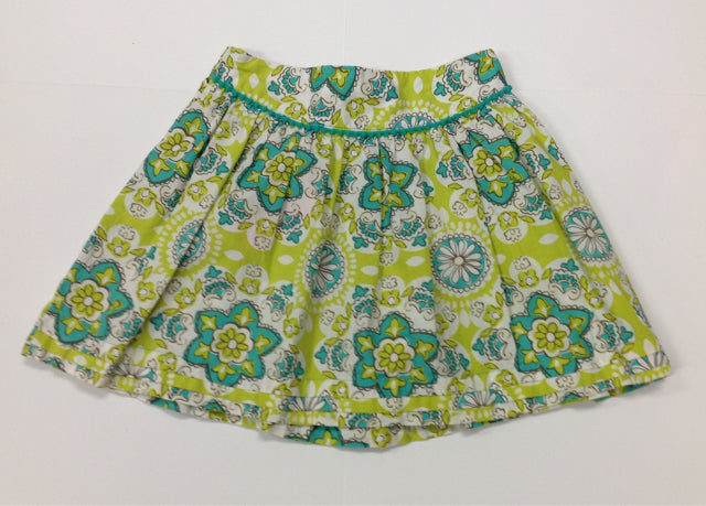 Cherokee Green & White Skirt