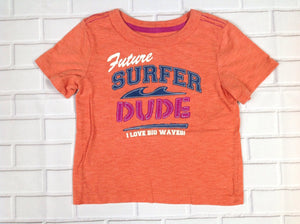 Cherokee Orange Print Top