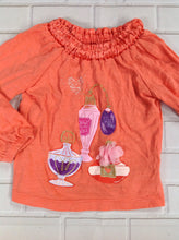 Cherokee Orange Print Top