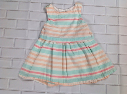 Cherokee PEACH & WHITE Dress