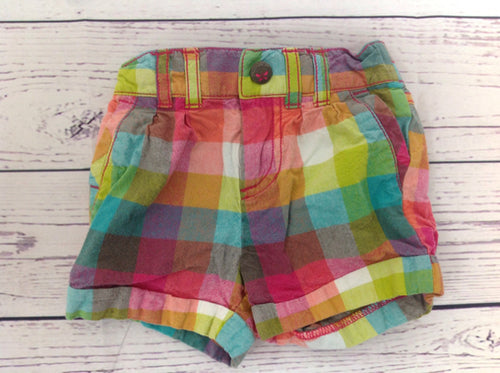Cherokee Pink & Green Shorts