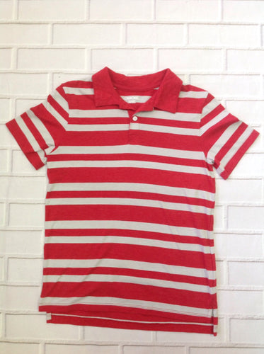 Cherokee RED & GRAY Stripe Top