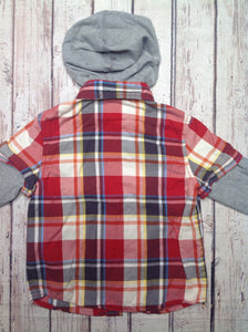 Cherokee Red & Yellow Top With Hoo