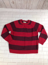 Cherokee Red Print Stripe Sweater