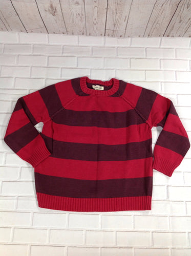 Cherokee Red Print Stripe Sweater
