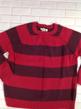 Cherokee Red Print Stripe Sweater