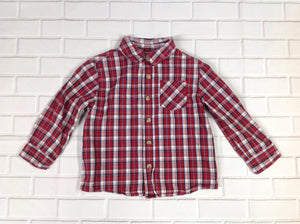 Cherokee Red Print Top