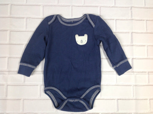Chick Pea Blue Onesie