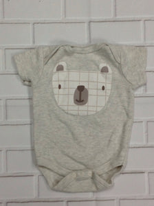 Chick Pea TAN PRINT Onesie
