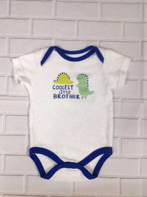 Chick Pea White Print Onesie