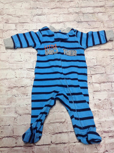 Child of Mine BLUE & GRAY Sleepwear