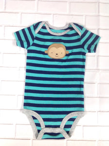 Child of Mine Blue & Green Top