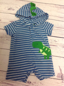 Child of Mine Blue & White One Piece