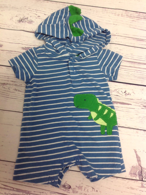 Child of Mine Blue & White One Piece