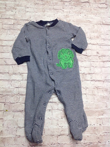 Child of Mine Blue & White One Piece