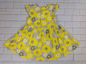 Child of Mine Gray & Yellow Dress
