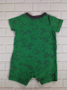Child of Mine Green Print One Piece