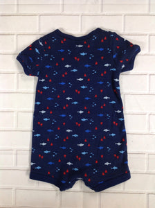 Child of Mine Navy Print One Piece