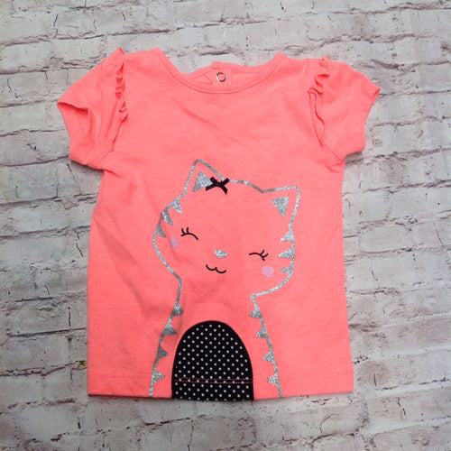 Child of Mine ORANGE & SILVER Top