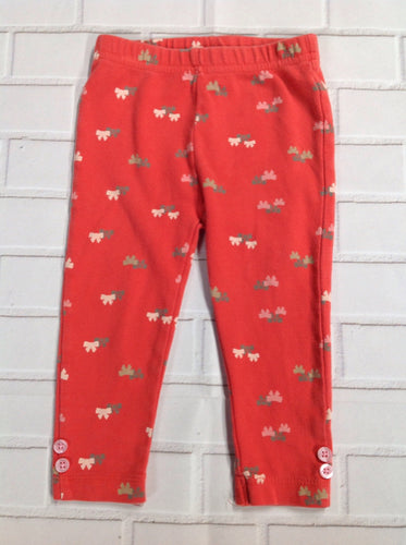 Child of Mine Orange & Beige Pants