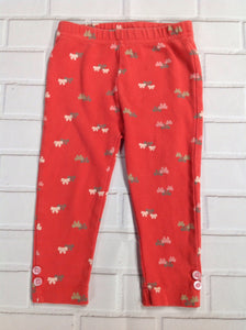 Child of Mine Orange & Beige Pants