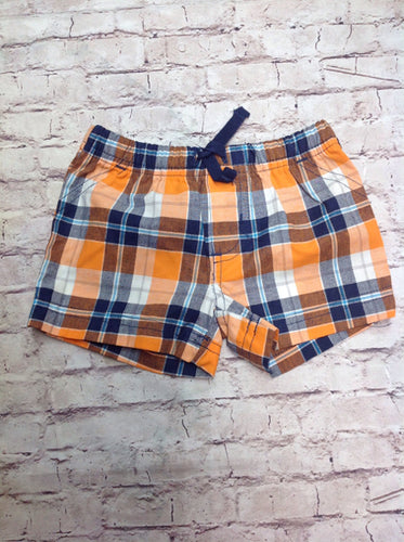 Child of Mine Orange & Blue Shorts