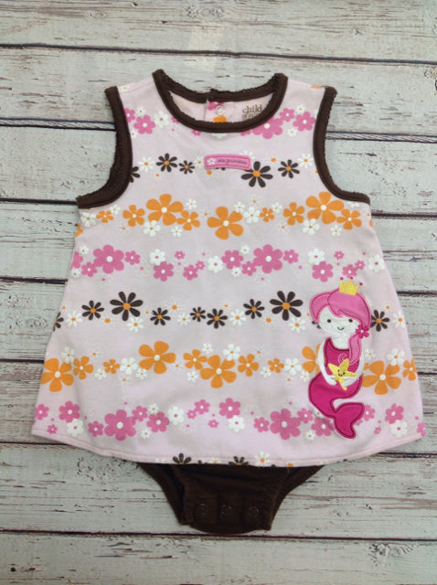 Child of Mine PINK & BROWN One Piece