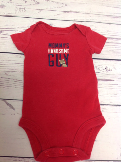 Child of Mine Red & Blue Onesie