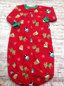 Child of Mine Red & Green Sleep Sack