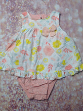 Child of Mine WHITE & PEACH One Piece