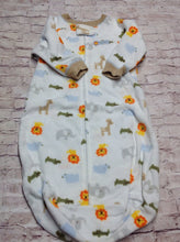 Child of Mine White & Brown Sleep Sack