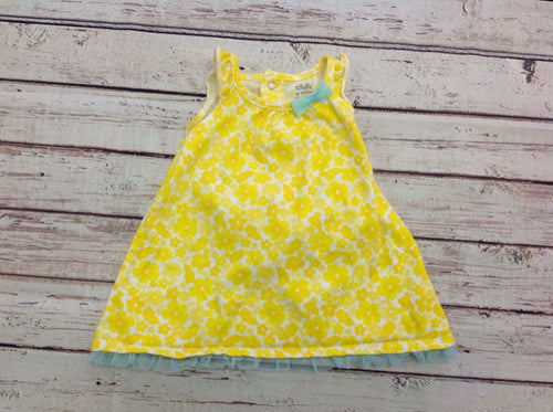 Child of Mine Yellow & White Dress