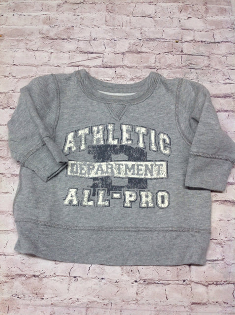 Children's Place Grey & White Top