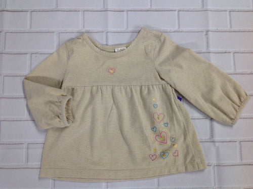 Children's Place TAN PRINT Top