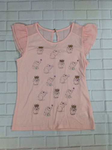 Cinderella PINK PRINT Top