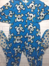 Circo Baby Blue & White Skeleton Sleepwear