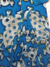 Circo Baby Blue & White Skeleton Sleepwear